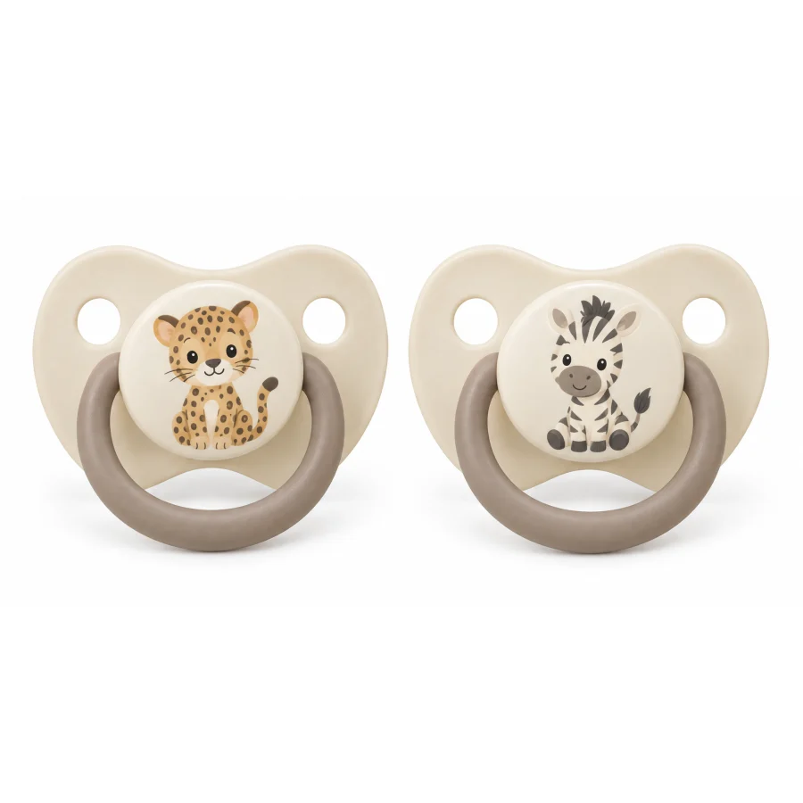 KI-Symbolbild, nicht das Originalprodukt: MAM Original Leopard & Zebra