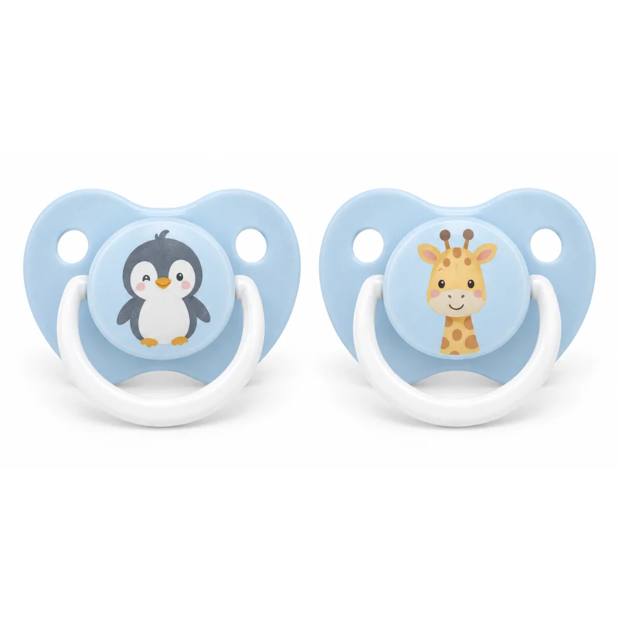KI-Symbolbild, nicht das Originalprodukt: NUK First Choice Pinguin & Giraffe